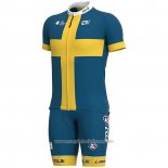 2020 Abbigliamento Ciclismo Svezia Manica Corta e Salopette