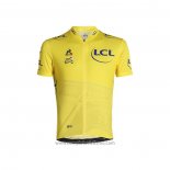 2021 Abbigliamento Ciclismo Tour de France Giallo Manica Corta e Salopette