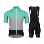 2021 Abbigliamento Ciclismo POC Verde Manica Corta e Salopette