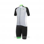2021 Abbigliamento Ciclismo RH+ Grigio Manica Corta e Salopette QXF21-0079