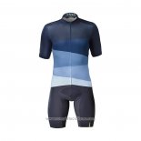 2021 Abbigliamento Ciclismo Mavic Blu Manica Corta e Salopette QXF21-0050