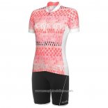 2020 Abbigliamento Ciclismo Donne RH+ Rosa Manica Corta e Salopette