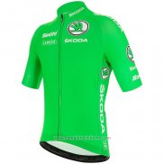2020 Abbigliamento Ciclismo Vuelta Espana Verde Manica Corta e Salopette