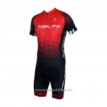 2021 Abbigliamento Ciclismo Nalini Rosso Manica Corta e Salopette