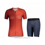 2021 Abbigliamento Ciclismo Donne Nalini Arancione Manica Corta e Salopette