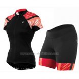 2016 Abbigliamento Ciclismo Donne Pearl Izumi Rosso e Nero Manica Corta e Salopette