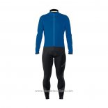 2021 Abbigliamento Ciclismo Mavic Blu Manica Lunga e Salopette QXF21-0049