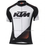 2015 Abbigliamento Ciclismo KTM Nero e Bianco Manica Corta e Salopette