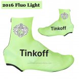 2016 Saxo Bank Tinkoff Copriscarpe Ciclismo Verde