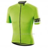 2016 Abbigliamento Ciclismo Specialized Verde e Nero Manica Corta e Salopette