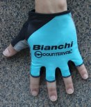 2016 Bianchi Guanti Corti Ciclismo Blu