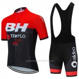 2020 Abbigliamento Ciclismo BH Templo Rosso Nero Bianco Manica Corta e Salopette