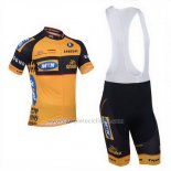 2013 Abbigliamento Ciclismo Mtn Arancione Manica Corta e Salopette