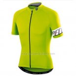2016 Abbigliamento Ciclismo Specialized Verde e Bianco Manica Corta e Salopette